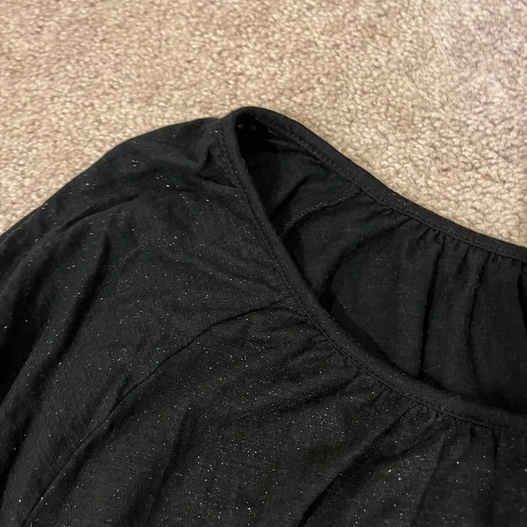 Lane Bryant Glittery Long Sleeve Top - Picture 5 of 7